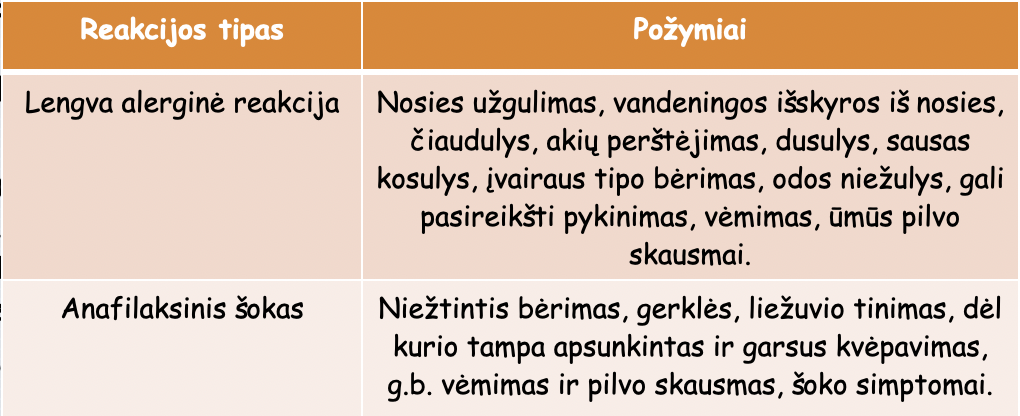 Alerginė reakcija