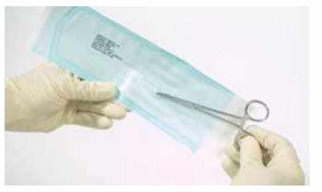 Supakuotų sterilizuojamų instrumentų žymėjimas